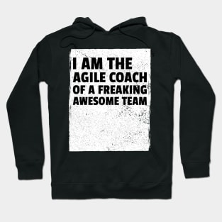 I am the agile coach of a freaking awesome team Hoodie